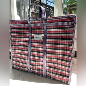 BODE nylon zip tote bag